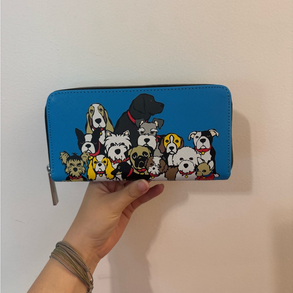 Blue Mark Tetro Dog Graphic Wallet